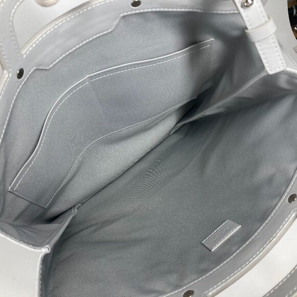 LOUIS VUITTON White Monogram Shoulder Bag - Picture 13 of 16